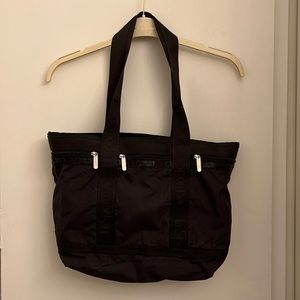 LeSportsac Black Tote Bag